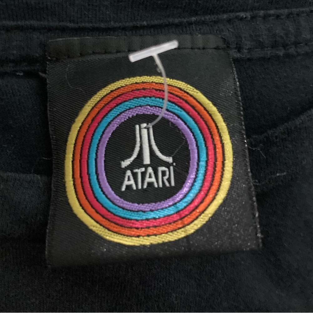 Vintage Atari Pong Black Cropped T-shirt Changes Unisex XL - Picture 4 of 5